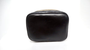 Chanel 1990s Black Quilted Lambskin Vanity Case