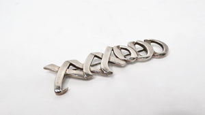 1983 Paloma Picasso for Tiffany & Co. Kisses & Hugs Sterling Silver Brooch