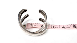1985 Paloma Picasso for Tiffany & Co. Sterling Silver Graffiti X Cuff Bracelet