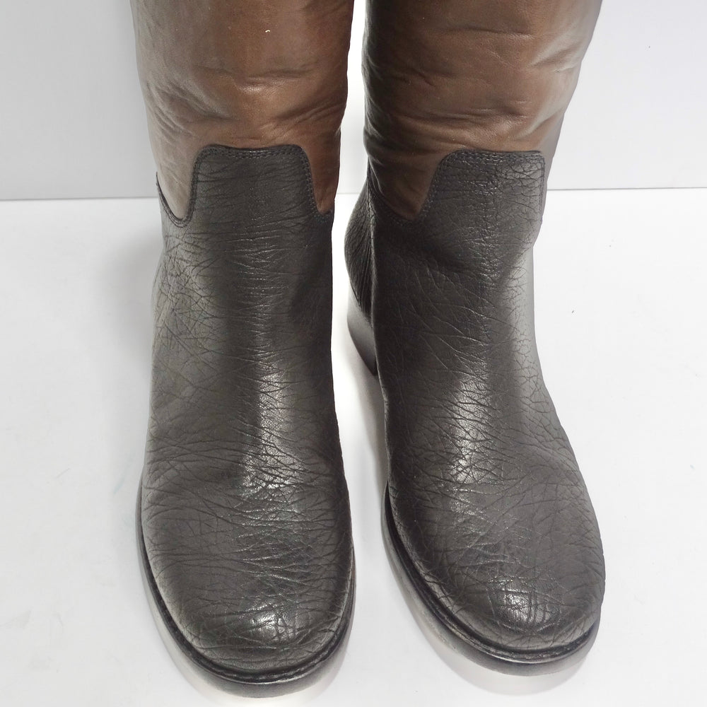 Chanel Leather Riding Boots. Size 36 – Chic To Chic Consignment