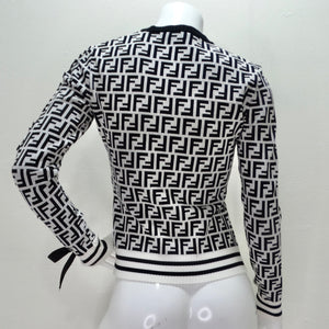 Fendi Zucca Monogram Viscose Sweater