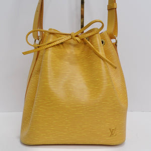 Petit noé trunk leather handbag Louis Vuitton Multicolour in
