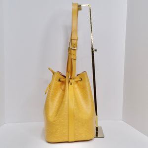 Louis Vuitton Petite Noe Bag Yellow Epi Leather