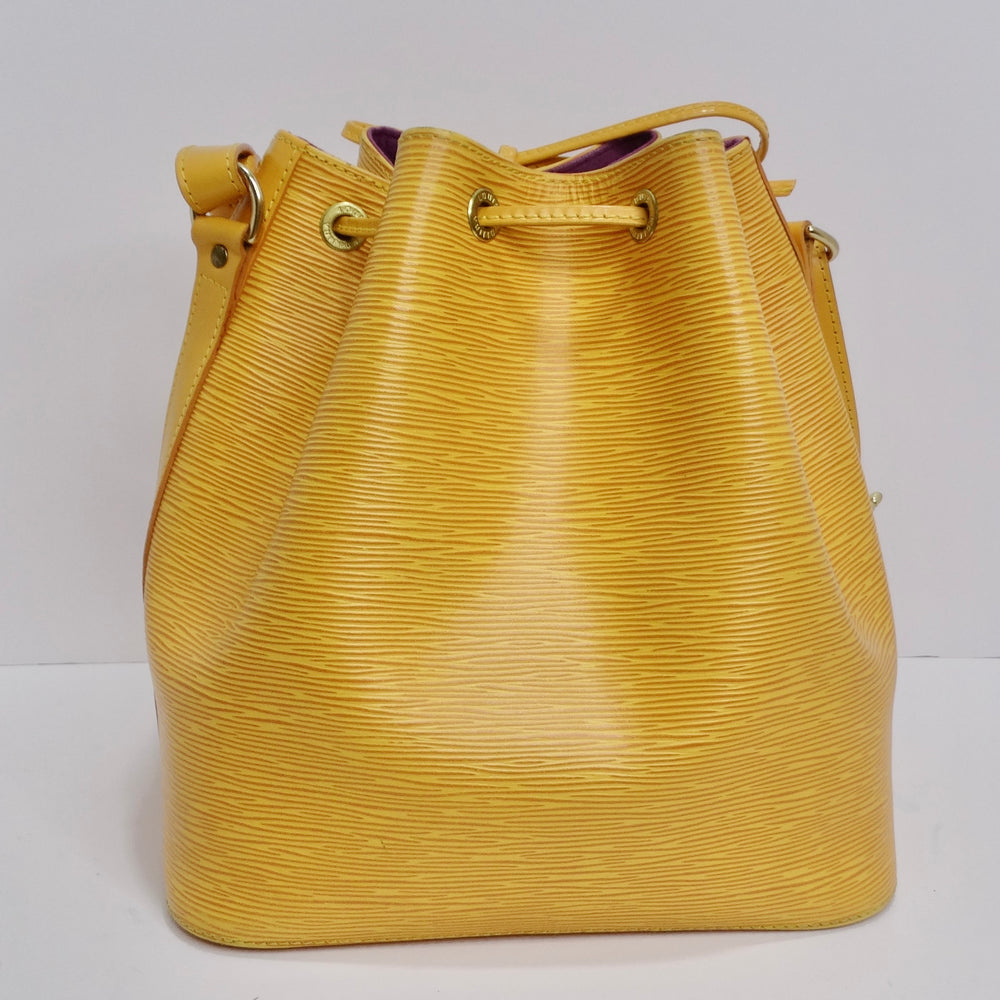 Louis Vuitton Epi Leather Petite Bucket Shoulder Bag