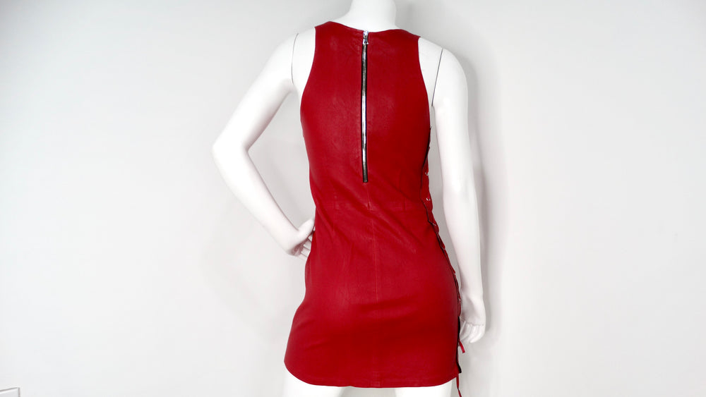 rta leather dress Bodycon Dress Rta Leather Dress RtA Isabella DRESS VINYL S