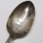 Antique Sterling Silver Shell Spoon