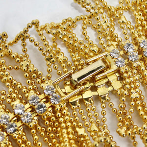 18K Gold Plated Swarovski Crystal Bracelet