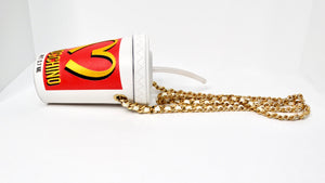 Moschino 2014 McDonald's Cola Cup Leather Crossbody Bag