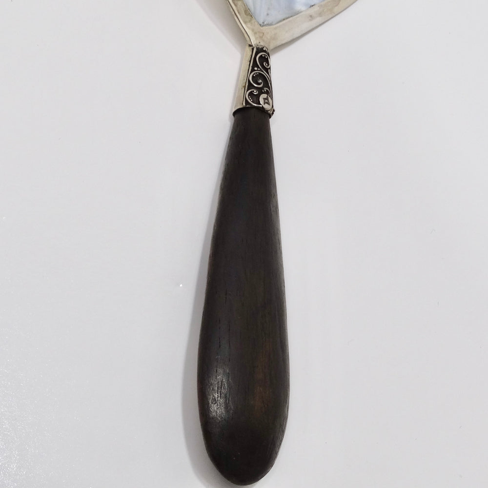 Antique Shell Motif Pure Silver Spoon