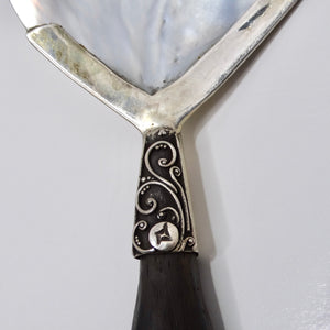 Antique Shell Motif Pure Silver Spoon