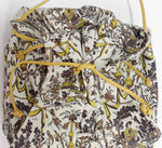 1980s Carlos Falchi Drawstring Crossbody Bag
