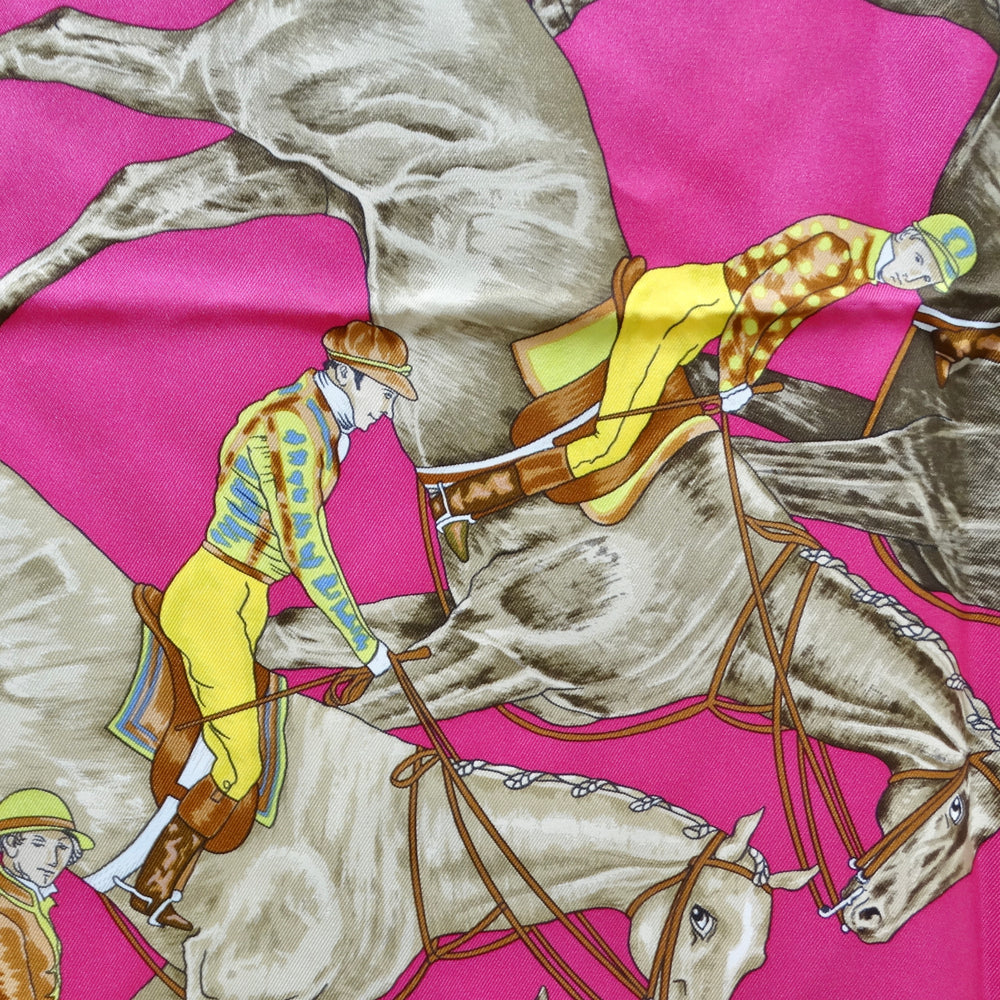 Hermès La Ronde Des Jockeys Silk Scarf