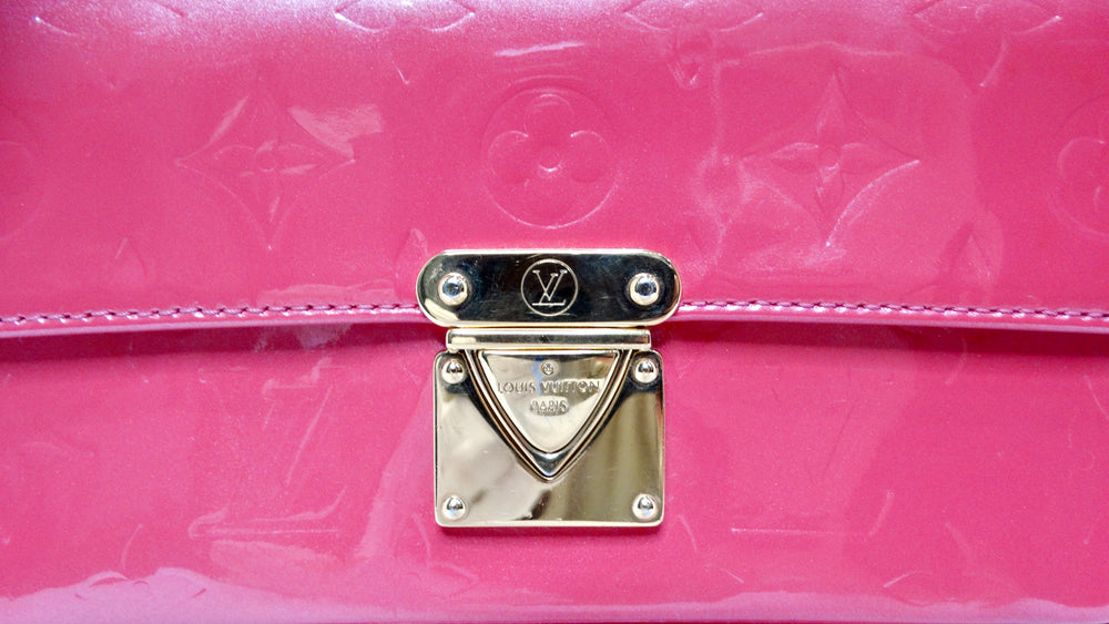 Louis Vuitton by Marc Jacobs Y2K Malibu Street Fuchsia Patent Shoulder Bag