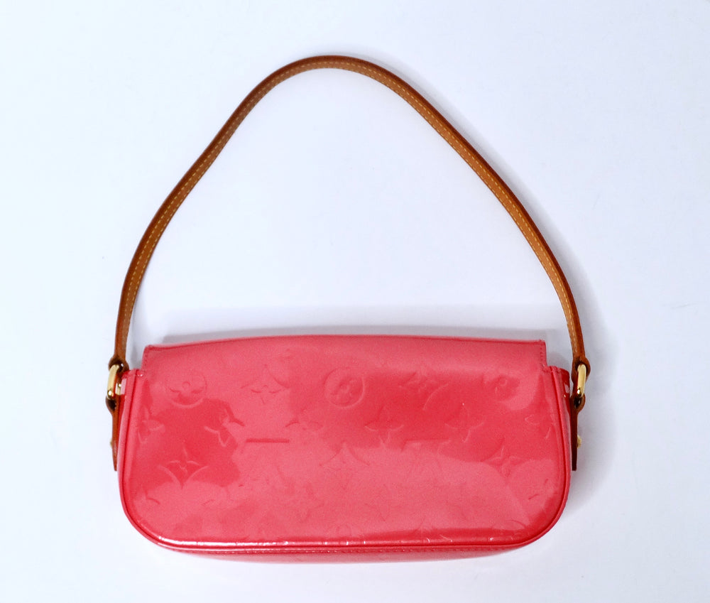 Louis Vuitton by Marc Jacobs Y2K Malibu Street Fuchsia Patent Shoulder Bag