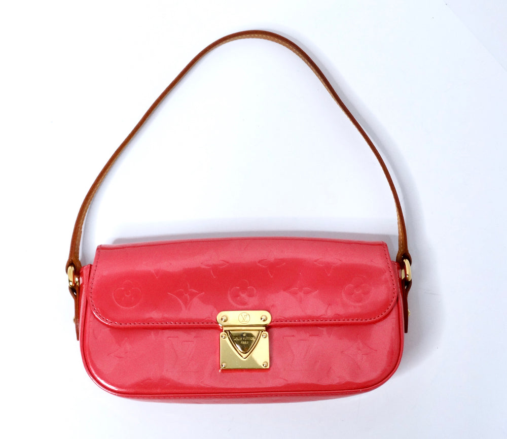 Louis Vuitton by Marc Jacobs Y2K Malibu Street Fuchsia Patent Shoulder Bag