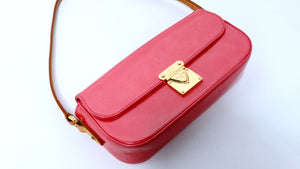 Louis Vuitton by Marc Jacobs Y2K Malibu Street Fuchsia Patent Shoulder Bag