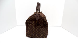 Louis Vuitton Brown Monogram Canvas Mini Lin Speedy 30