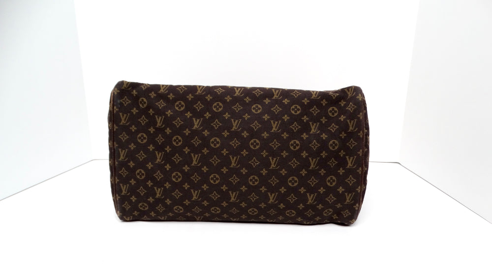 Louis Vuitton Brown Monogram Canvas Mini Lin Speedy 30