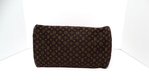 Louis Vuitton Brown Monogram Canvas Mini Lin Speedy 30