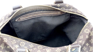 Louis Vuitton Brown Monogram Canvas Mini Lin Speedy 30