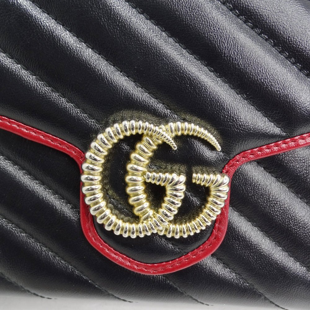 Gucci GG Marmont Torchon Wallet on Chain