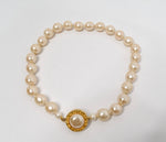 Karl Lagerfeld Vintage Costume Pearl Baroque Necklace