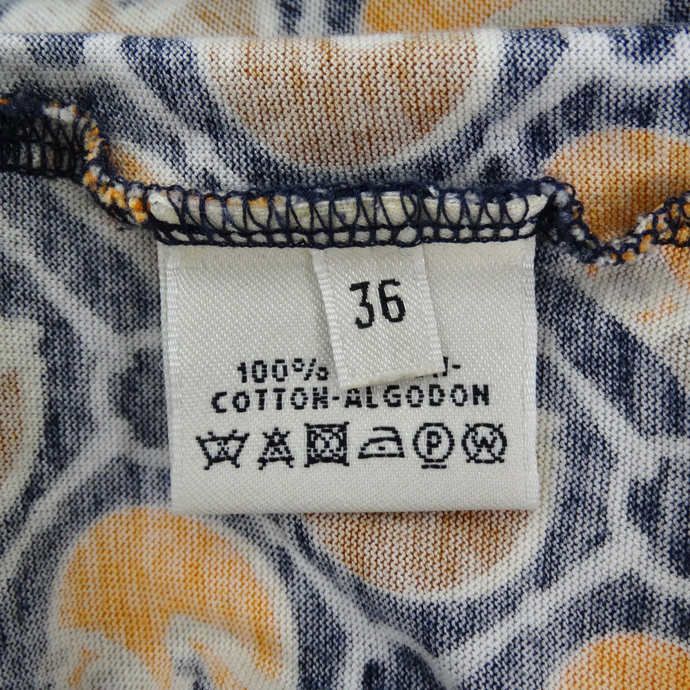 Hermes Vintage Printed Cotton T-Shirt