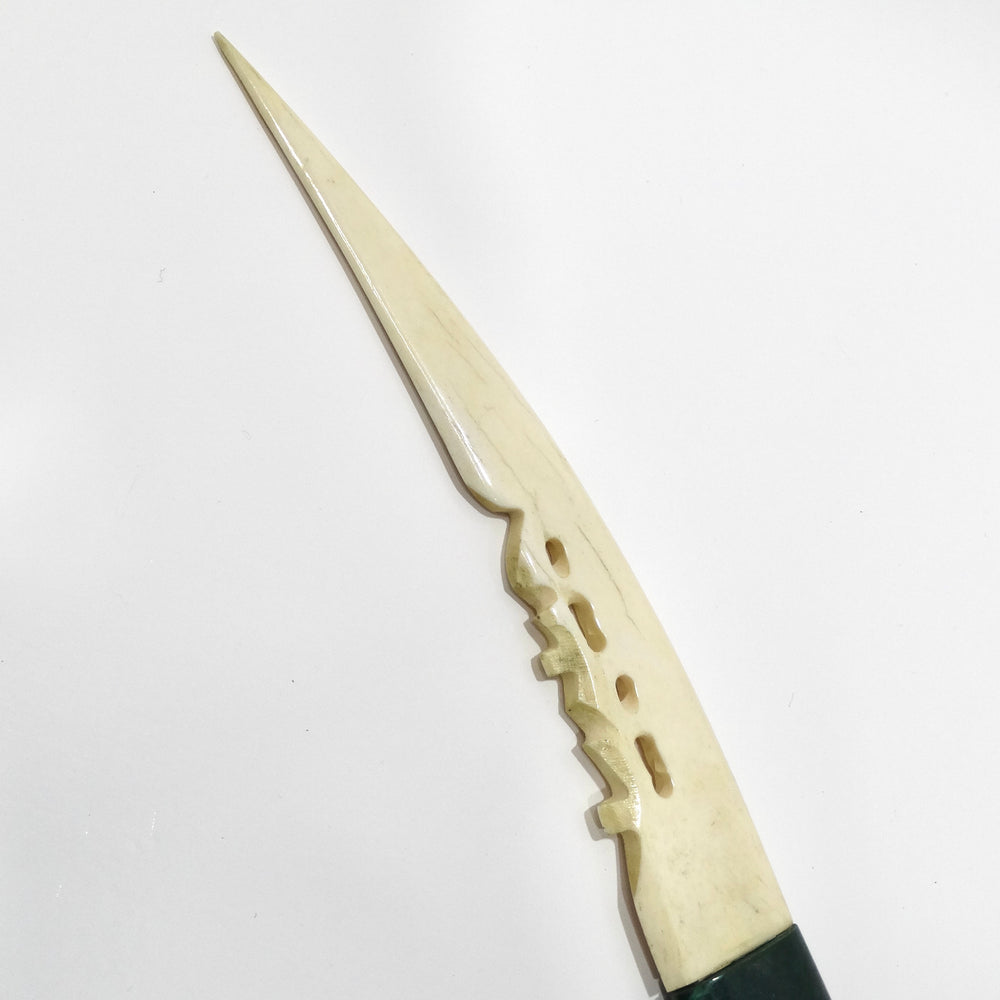 Antique Malachite Ivory Letter Opener – Vintage by Misty