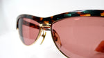 Vintage Alain Mikli Paris 615 Turquoise Marbled Tortoise Sunglasses
