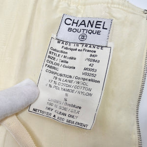 Chanel SS 1994 Tweed Corset Belt