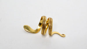 18K Yellow Gold Snake Wrap Ring