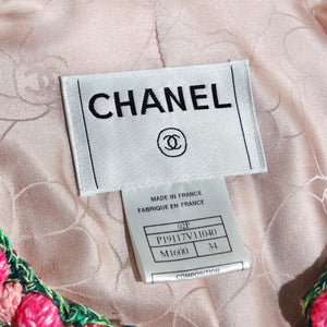Chanel 2002 Pink Tweed Evening Jacket