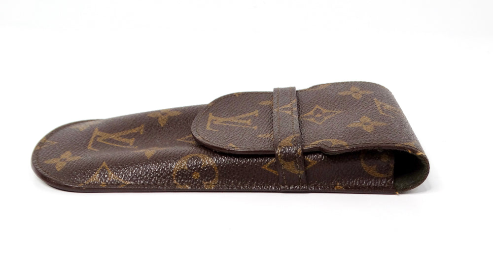 Louis Vuitton Brown Monogram Eyeglass Case