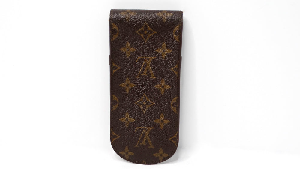 Louis Vuitton Brown Monogram Eyeglass Case