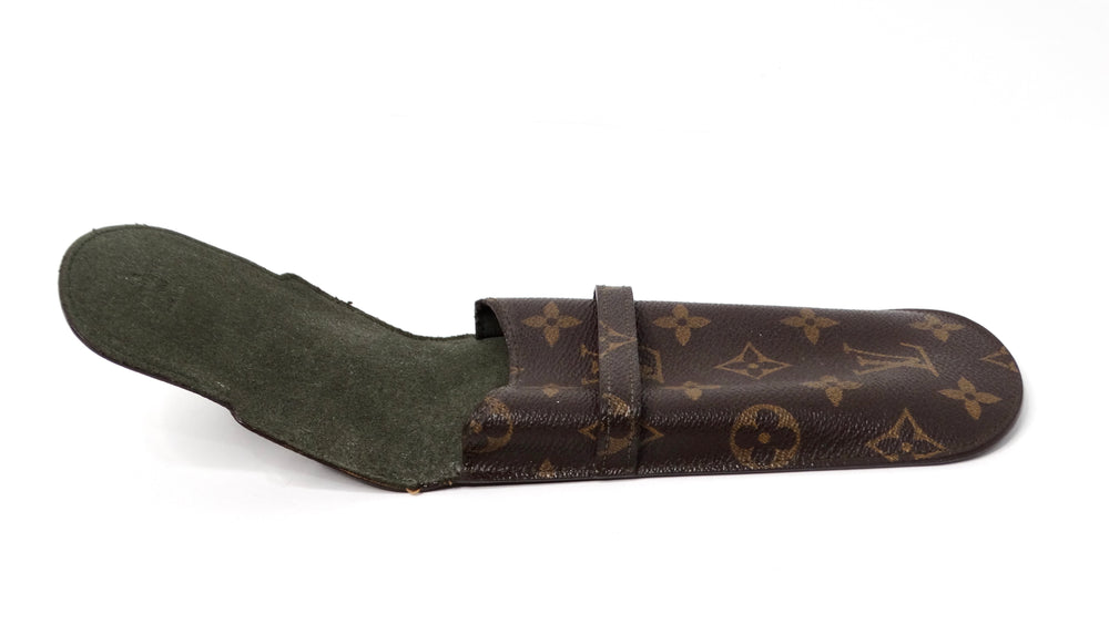 Louis Vuitton Brown Monogram Eyeglass Case