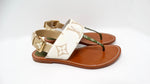 Louis Vuitton Giant Monogram Canvas Strap Sandals