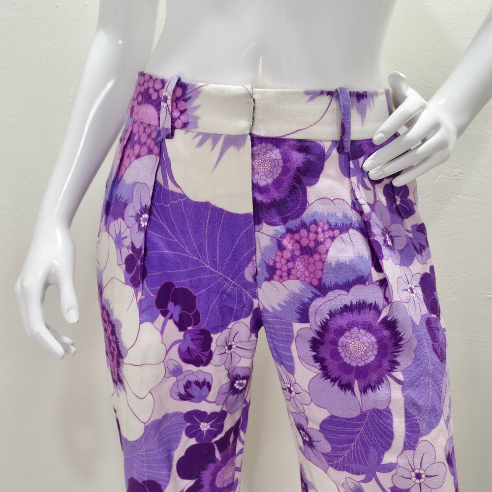 Floral print pants - Women | MANGO OUTLET USA