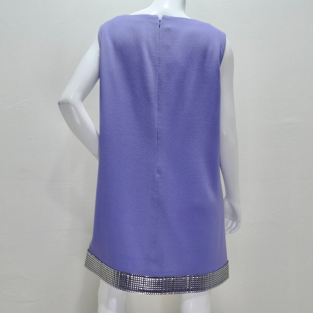 Pierre Cardin Lavender Studded Dress