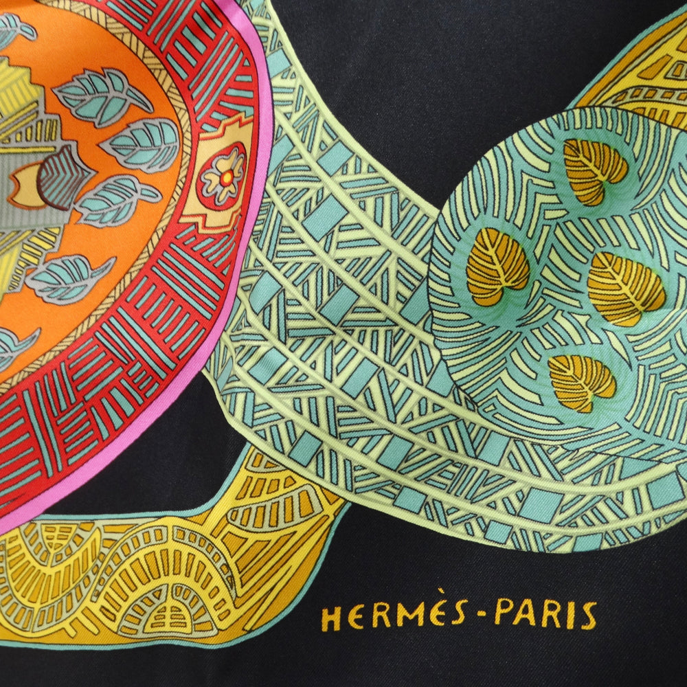 Hermes Art Des Steppes Silk Scarf