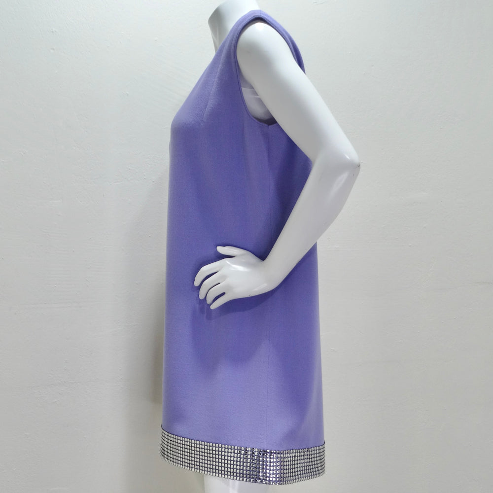 Pierre Cardin Lavender Studded Dress