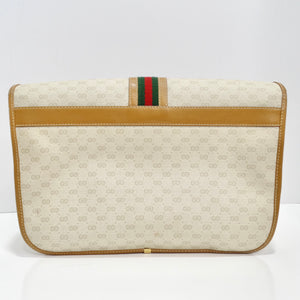 Gucci 1980S Monogram Crossbody Handbag