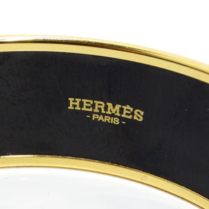 Hermes Vintage Enamel Buckle Bracelet