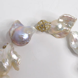 1990s Baroque Pearl Necklace