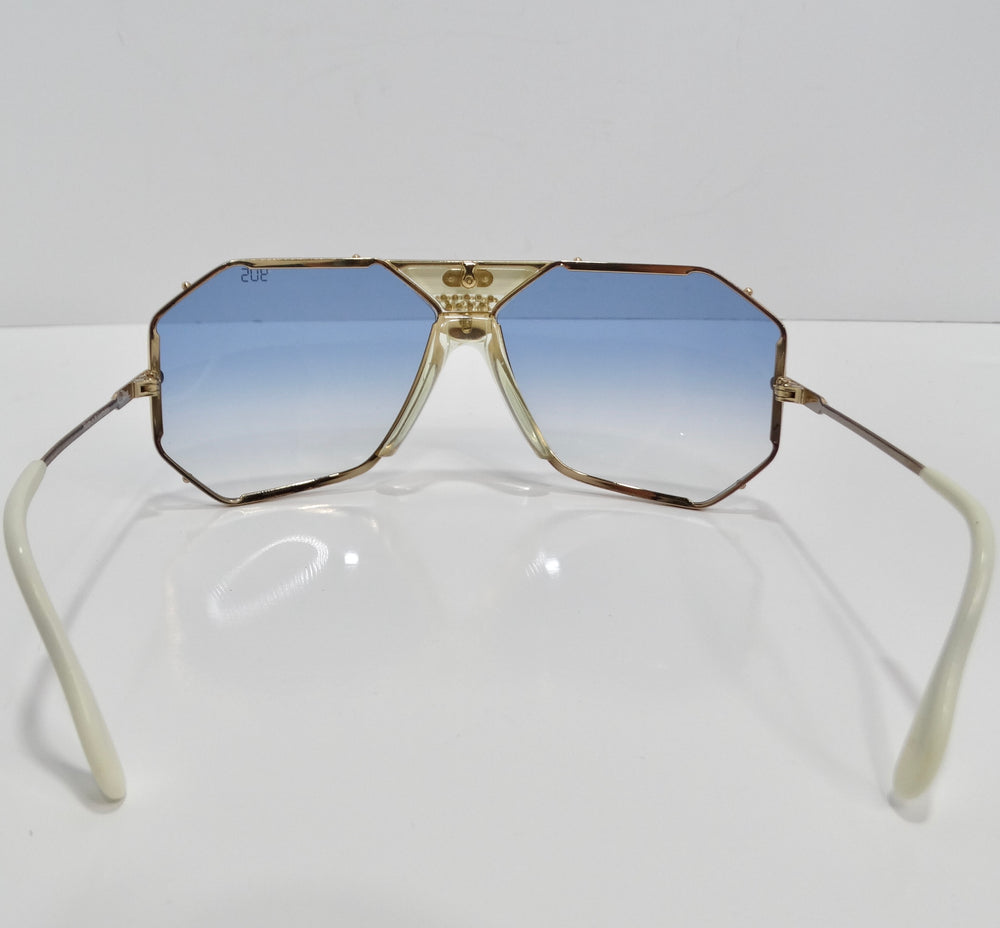 Cazal 951 Blue Gradient 1980s Sunglasses