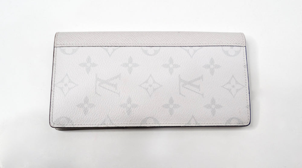 Louis Vuitton Grey Brazza Monogram Canvas Leather Wallet