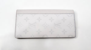 Louis Vuitton Grey Brazza Monogram Canvas Leather Wallet