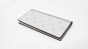 Louis Vuitton Grey Brazza Monogram Canvas Leather Wallet