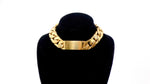 Phoebe Philo for Celine Large ID Gold Plated Brass Link Chain Choker Necklace