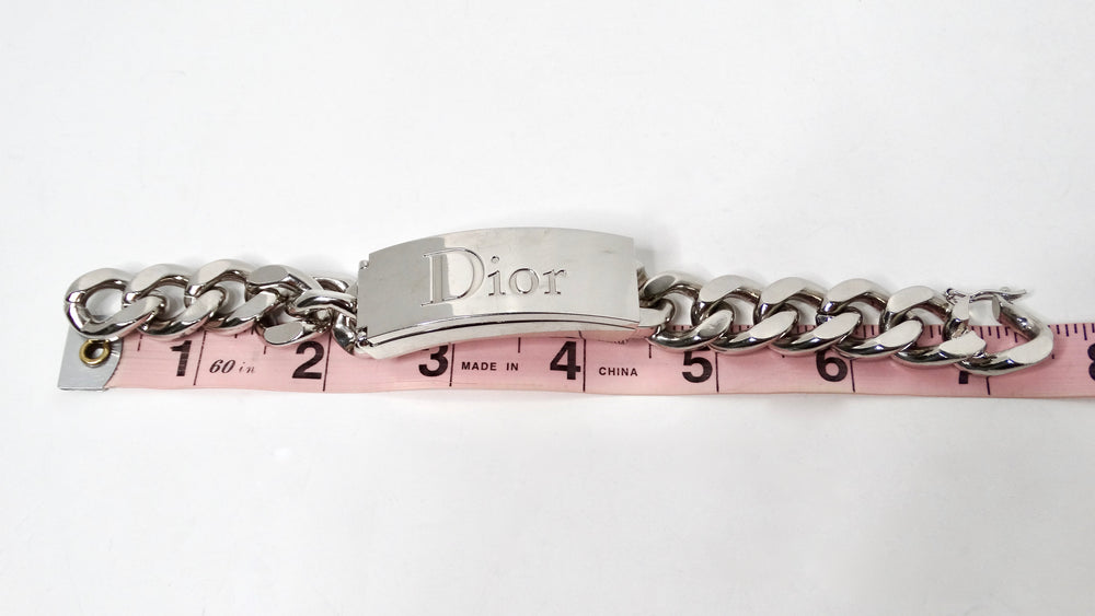 Christian Dior 2006 "Street Charm" 002 Lip Gloss Duo Chain Link Bracelet