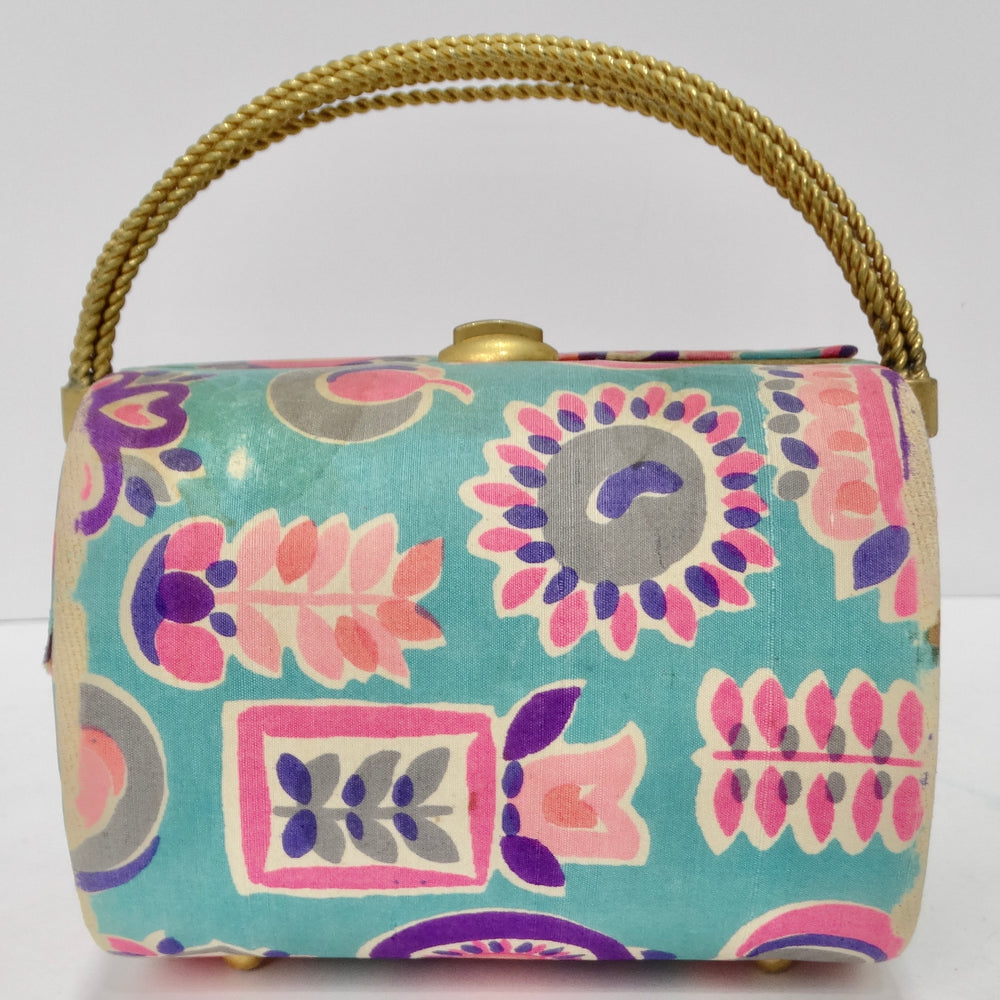 1960s Pucci Multicolor Minaudière Handbag